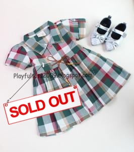 Rok Mini Dress Kotak Baby