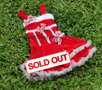 Dress Santa Merah